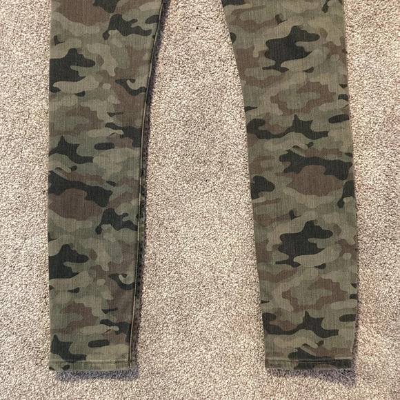NWOT Hudson Barbara High Waist Super Skinny Jeans Camo 25 - Picture 15 of 16